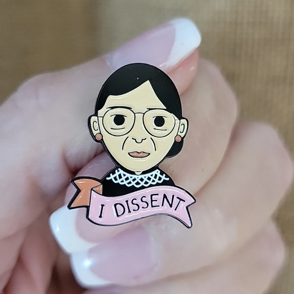 🔥LAST ONE🔥 RBG I DISSENT PIN